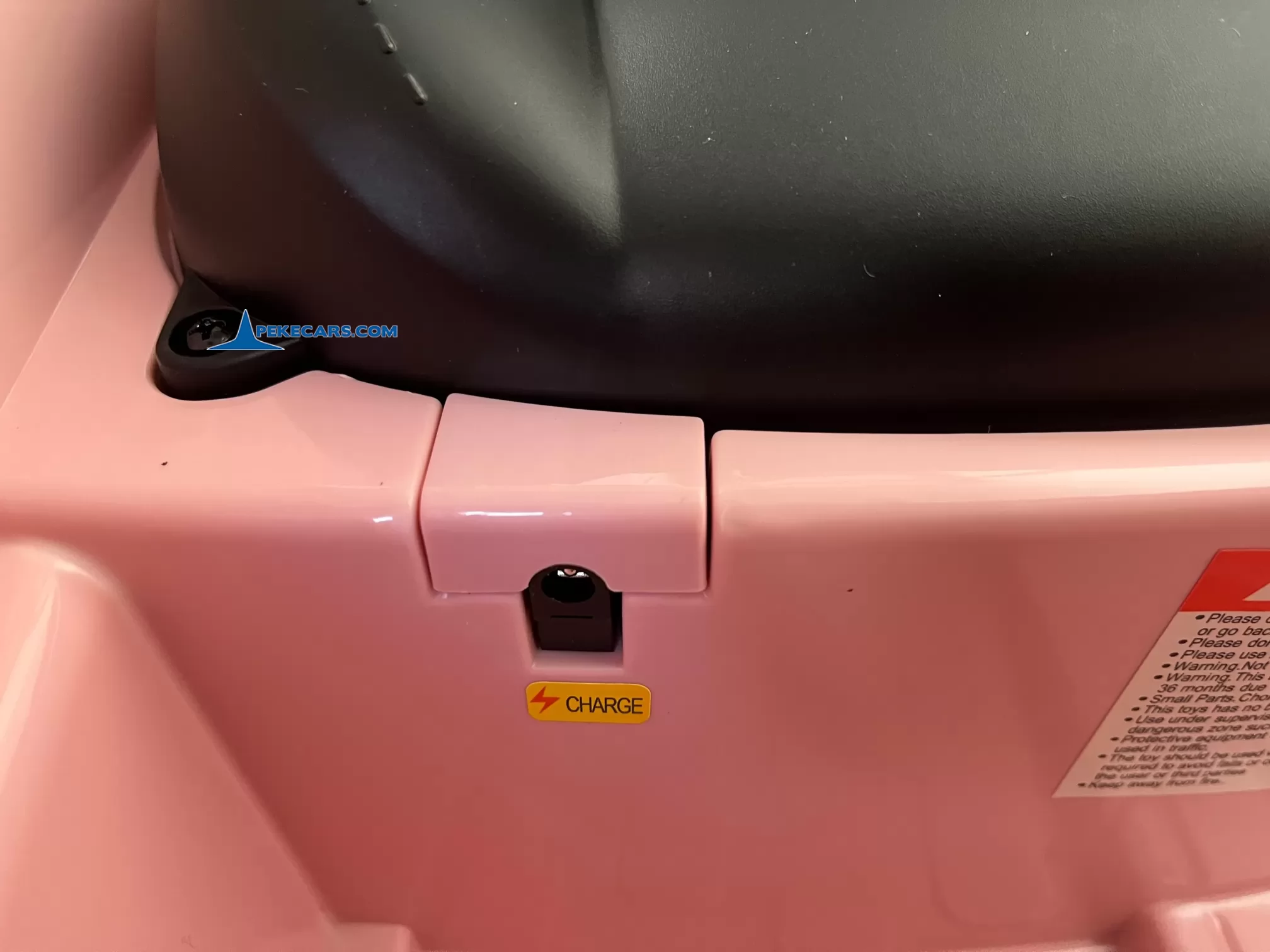 coche electrico niños fiat 500 12v rosa