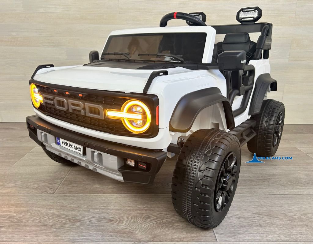 Ford Bronco Raptor 24V 2 Plazas Blanco