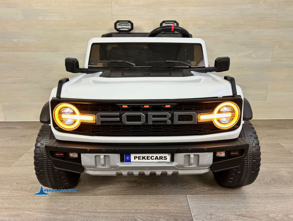 Ford Bronco Raptor 24V 2 Plazas Blanco