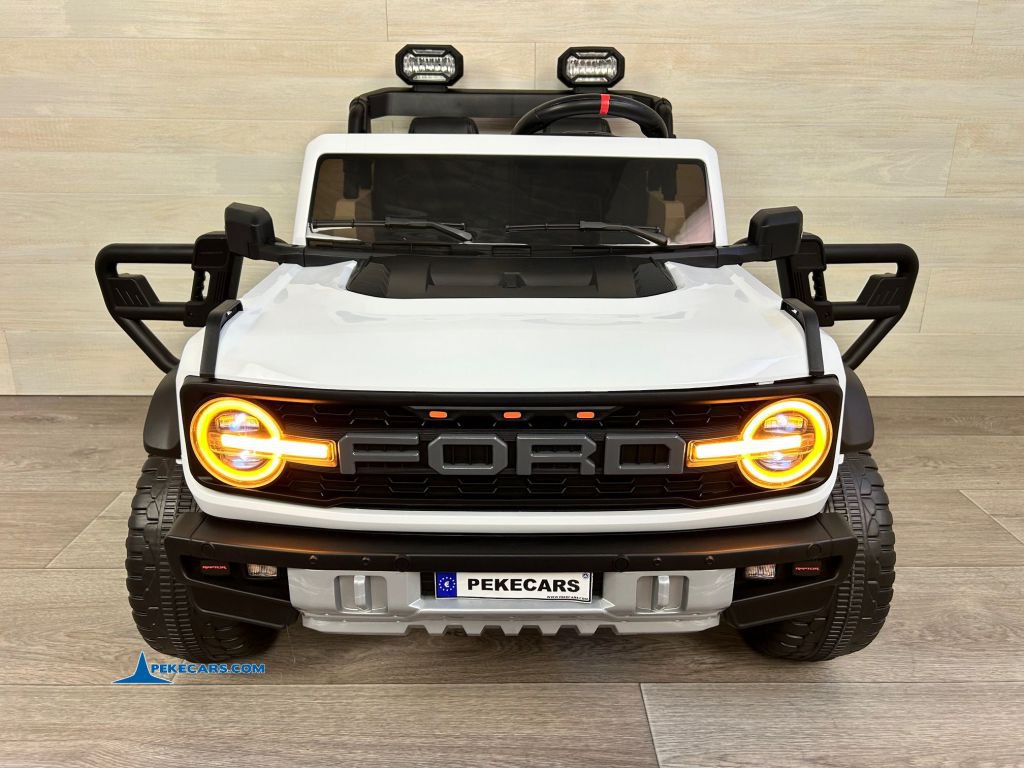 Ford Bronco Raptor 24V 2 Plazas Blanco