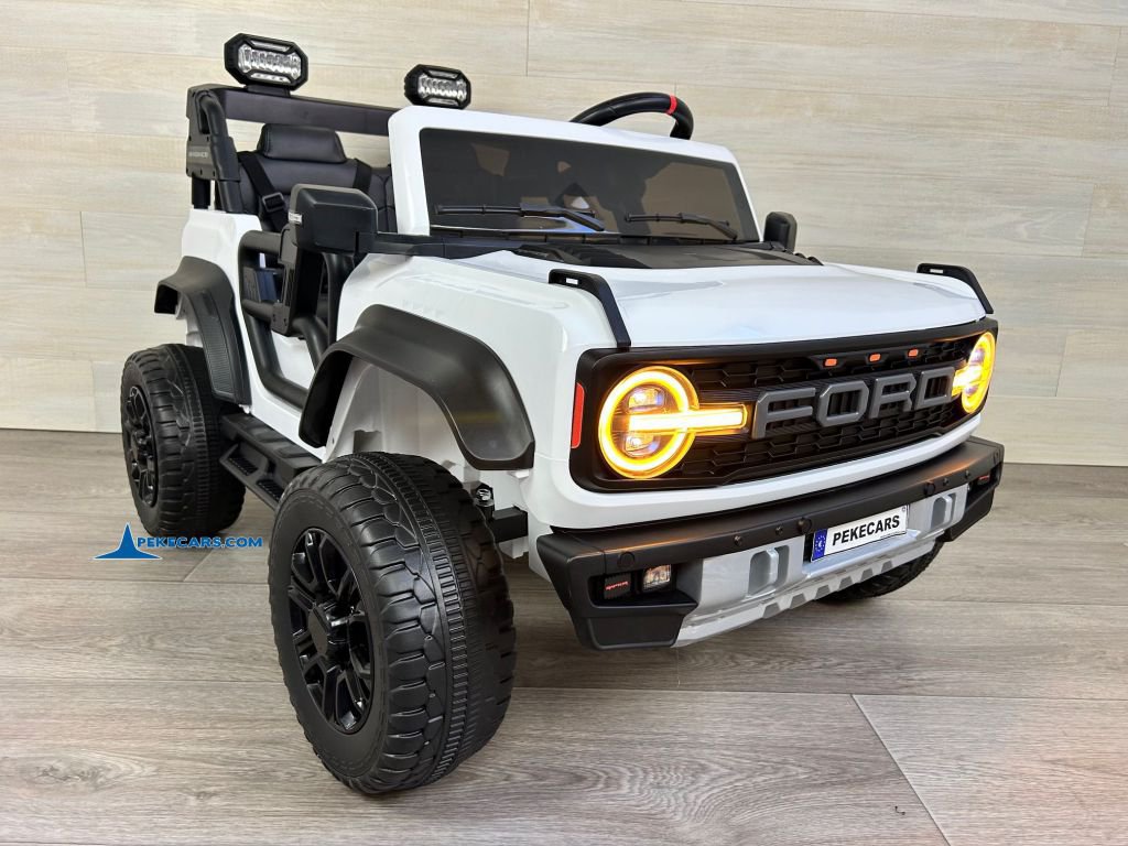 Ford Bronco Raptor 24V 2 Plazas Blanco