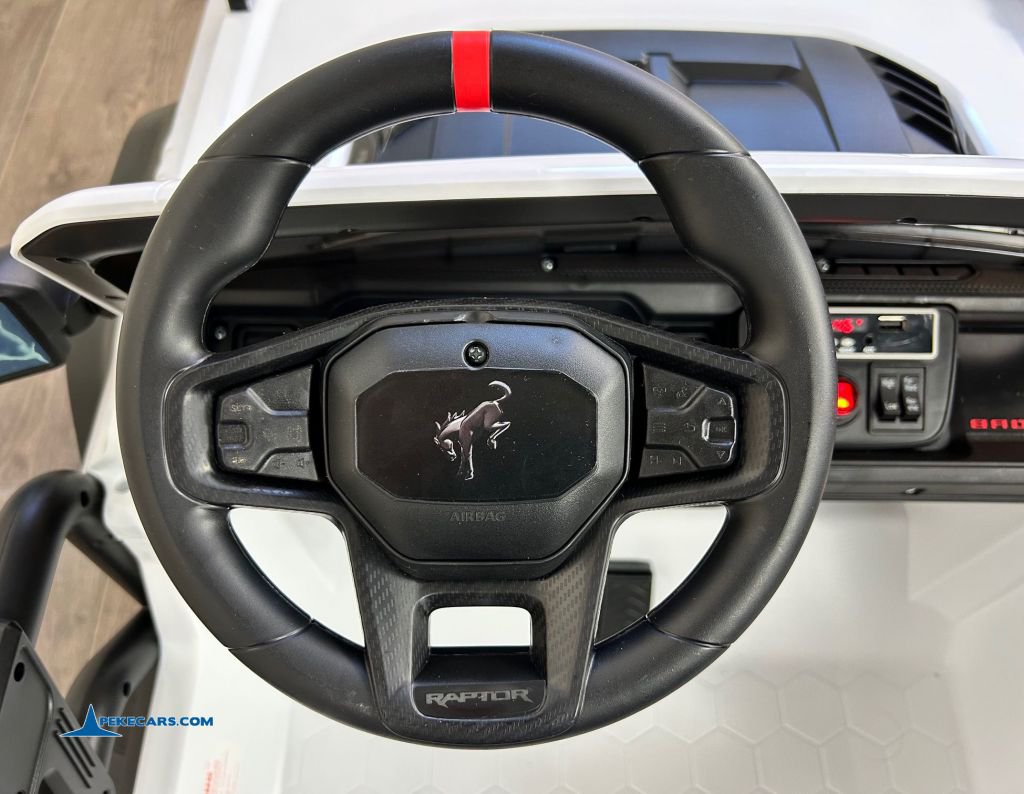 Ford Bronco Raptor 24V 2 Plazas Blanco