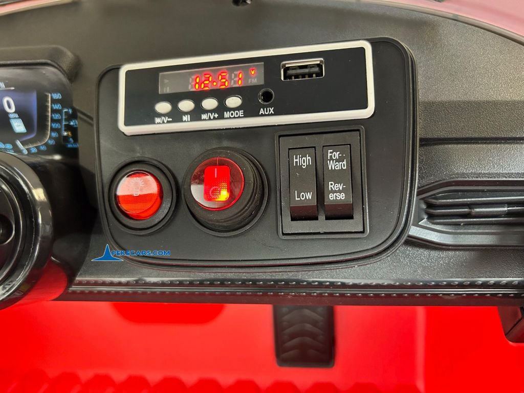 Ford Mustang 12V Rojo