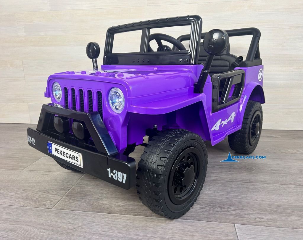 Jeep Mountain King 12V 2.4G Morado