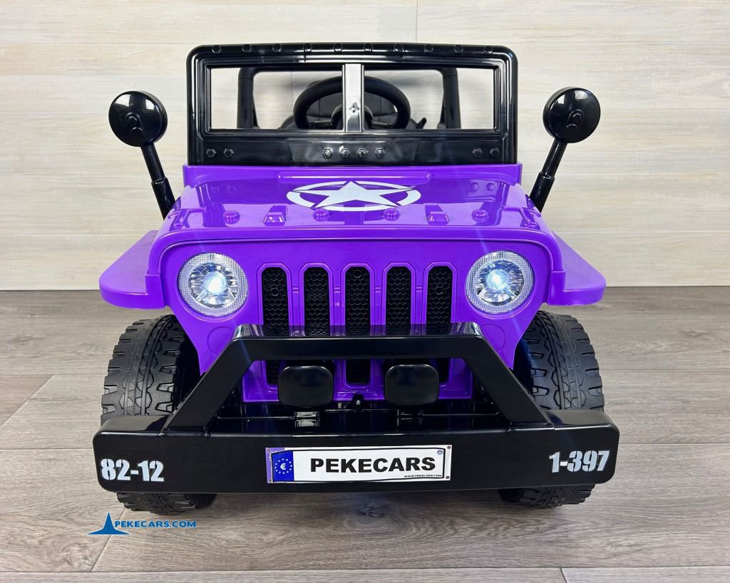 Jeep Mountain King 12V 2.4G Morado