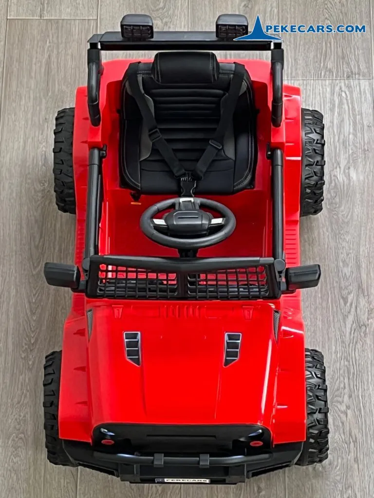 Jeep Mountain King 12V 2.4G Rojo