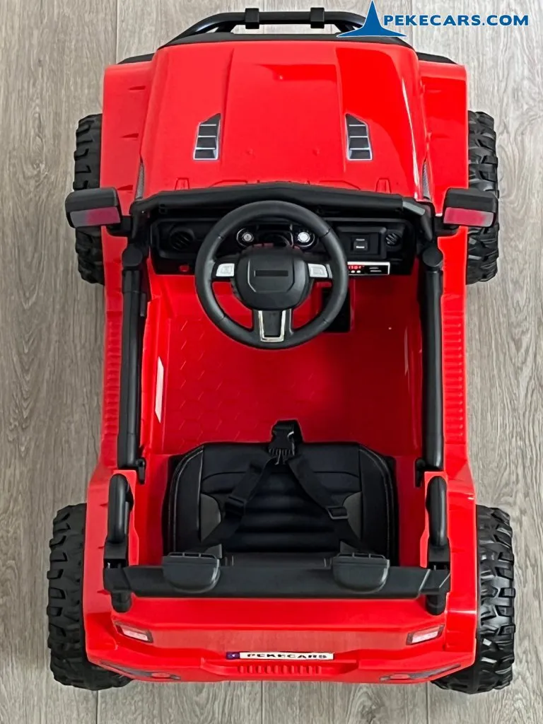 Jeep Mountain King 12V 2.4G Rojo