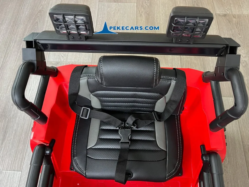 Jeep Mountain King 12V 2.4G Rojo