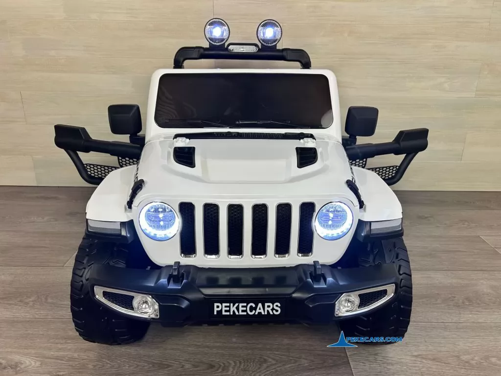 Jeep Wrangler Rubicon Style 12V 2.4G Blanco