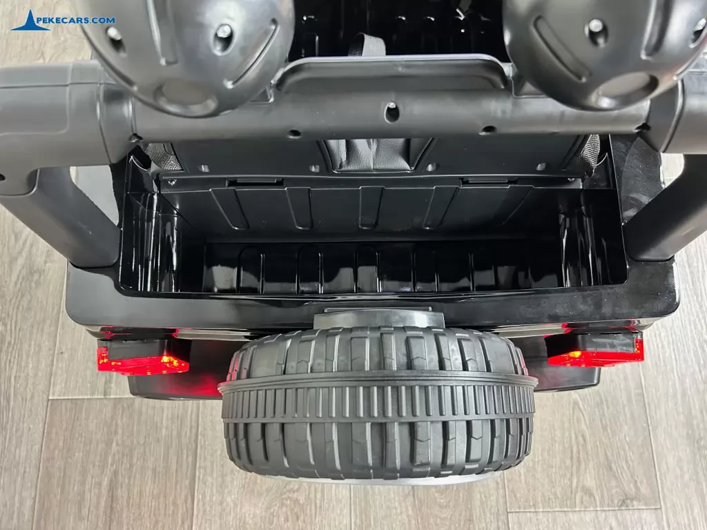 Jeep Wrangler Rubicon Style 12V 2.4G Negro Metalizado