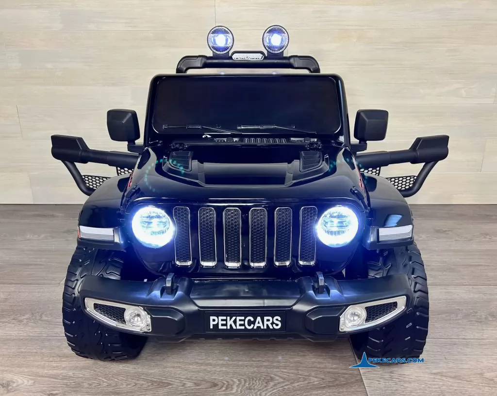 Jeep Wrangler Rubicon Style 12V 2.4G Negro Metalizado