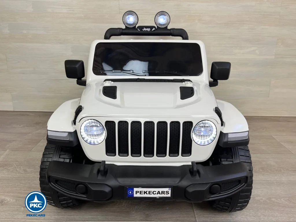 Jeep wrangler Rubicon 12V Blanco