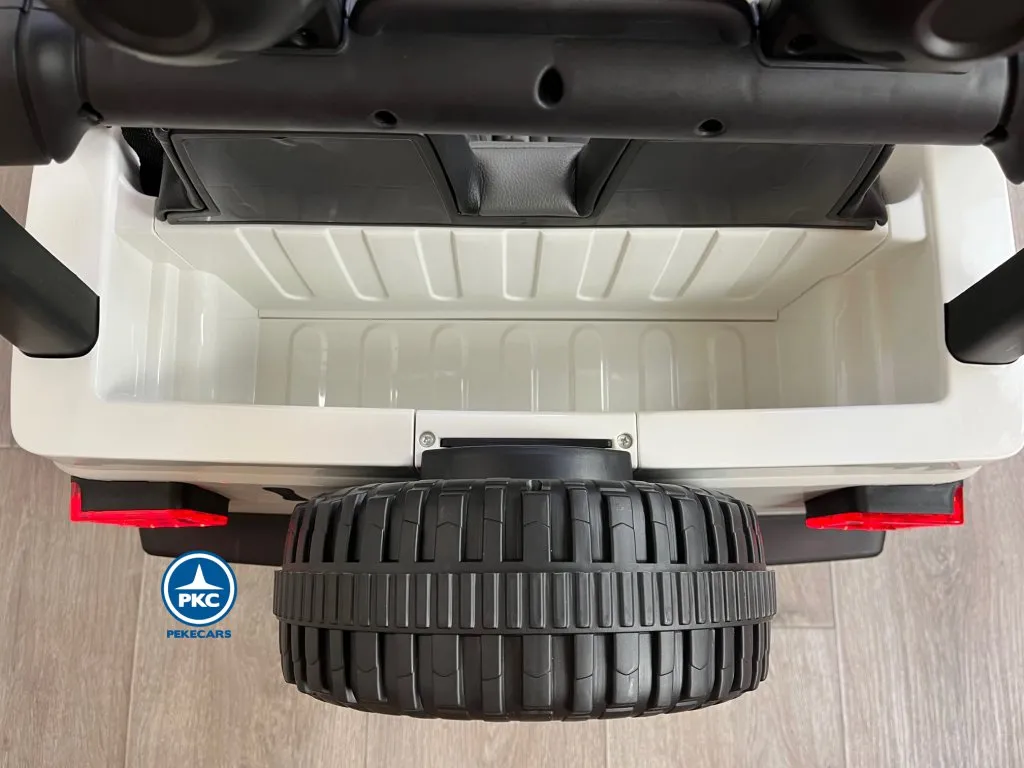 Jeep wrangler Rubicon 12V Blanco