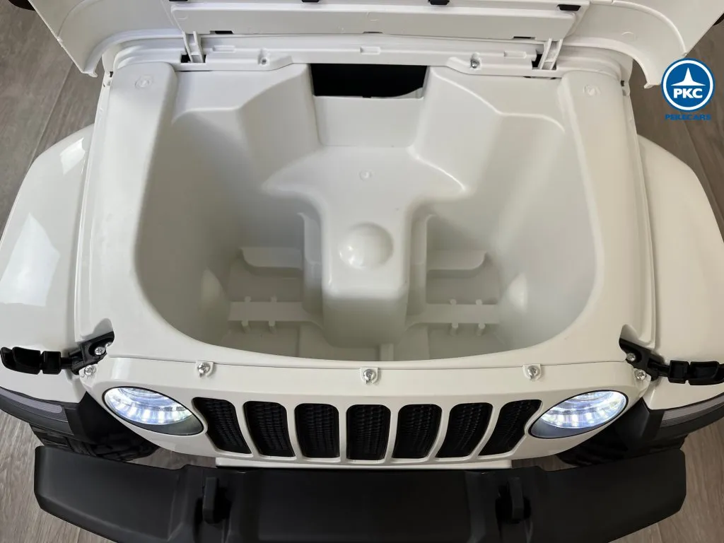 Jeep wrangler Rubicon 12V Blanco