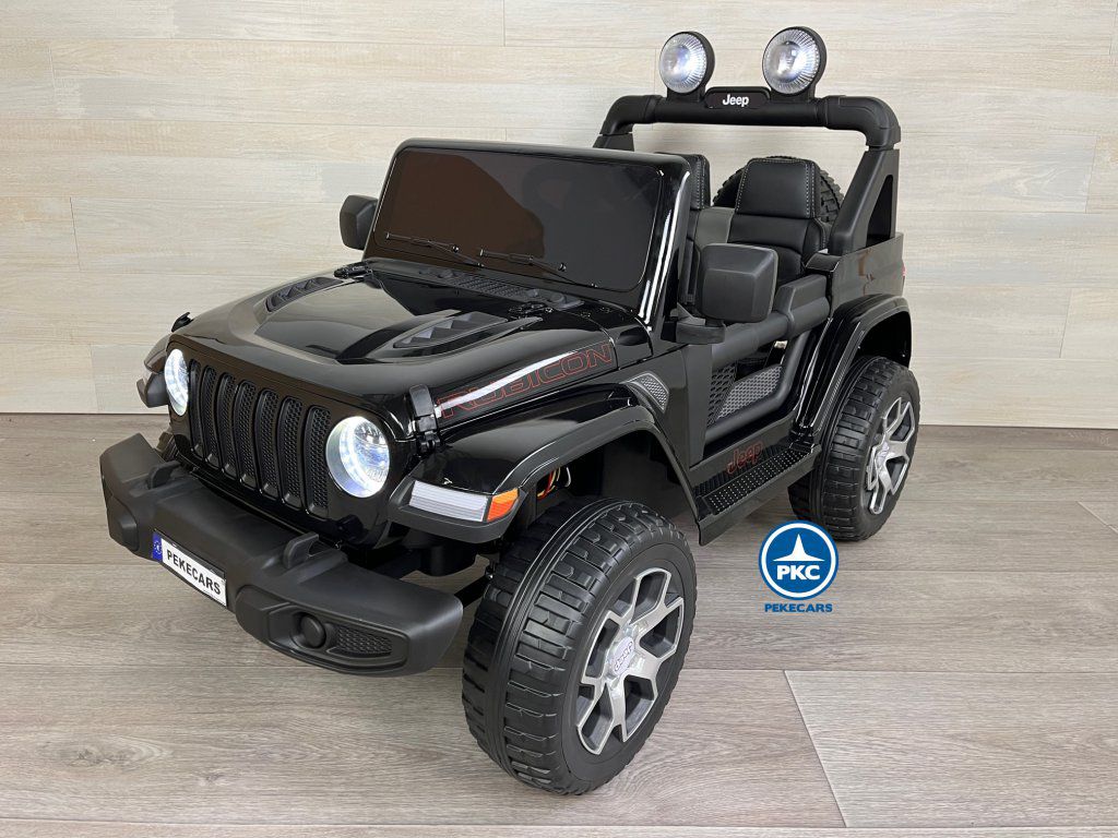 Jeep wrangler Rubicon 12V Negro