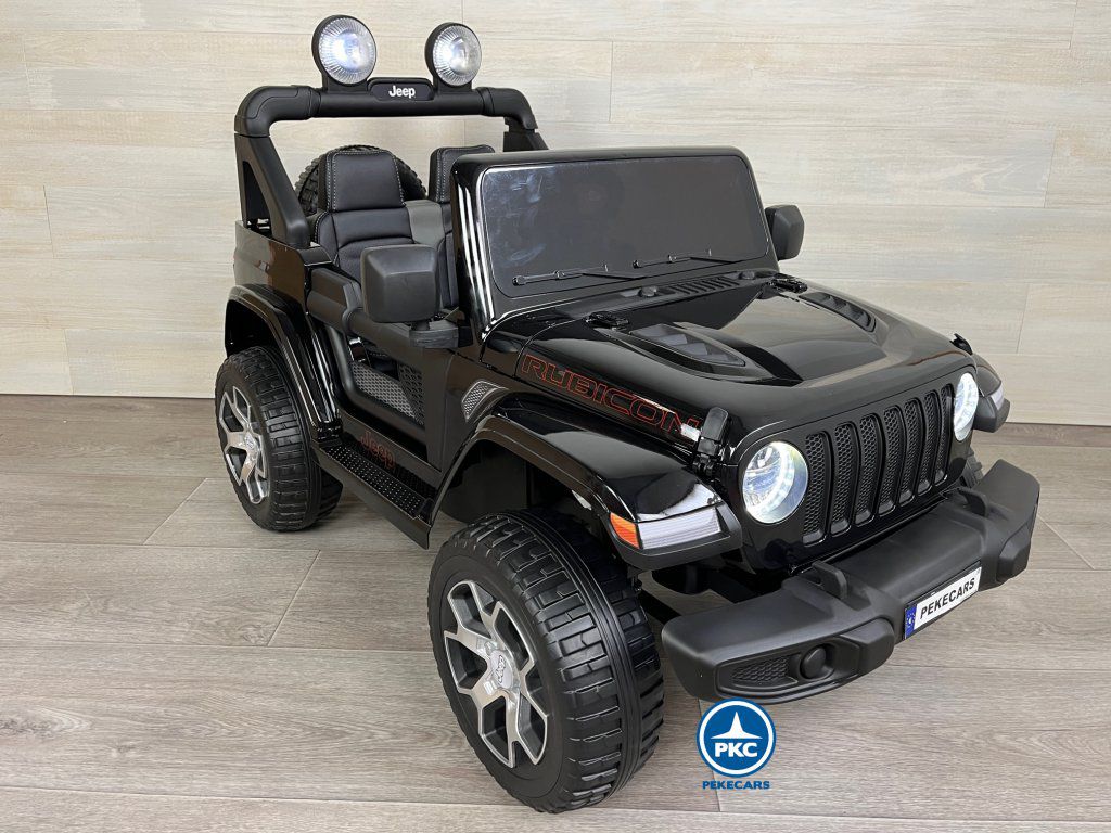 Jeep wrangler Rubicon 12V Negro