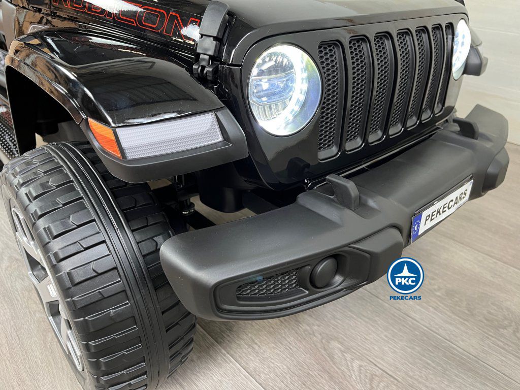 Jeep wrangler Rubicon 12V Negro