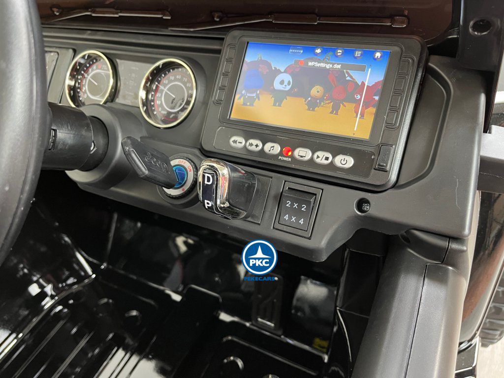 Jeep wrangler Rubicon 12V Negro