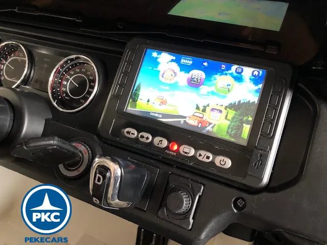 Jeep wrangler Rubicon 12V Blanco