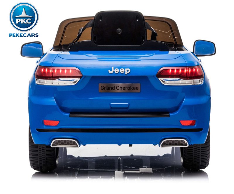 JEEP Grand Cherokee 12V azul metalizado trasera