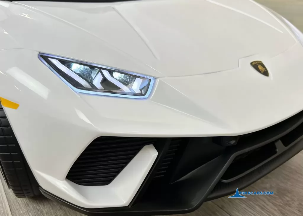 Lamborghini huracan blanco luces LED