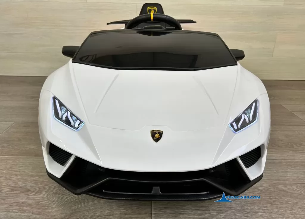 Lamborghini huracan blanco vista frontal