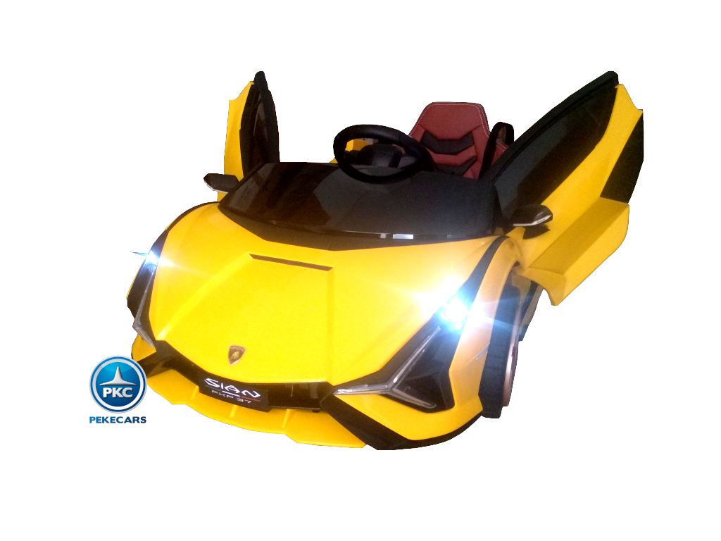 Lamborghini Sian 12V 2.4G Amarillo Principal