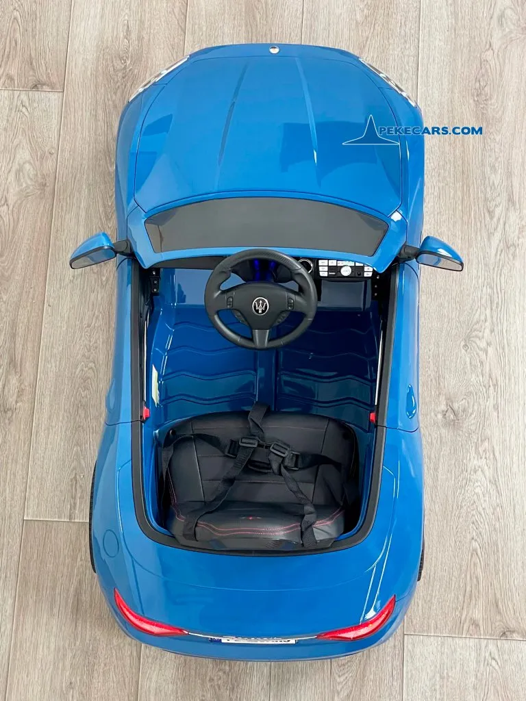 Maserati GC-Sport 12V 2.4G Azul Metalizado detalle arriba