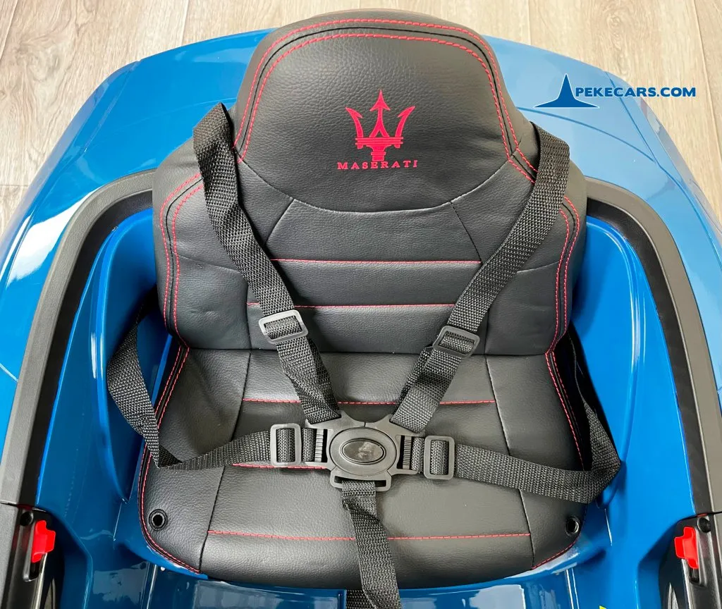 Maserati GC-Sport 12V 2.4G Azul Metalizado asiento