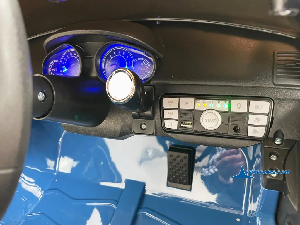 Maserati GC-Sport 12V 2.4G Azul Metalizado botonera