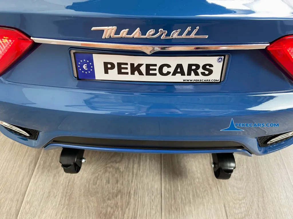 Maserati GC-Sport 12V 2.4G Azul Metalizado detalle parte trasera