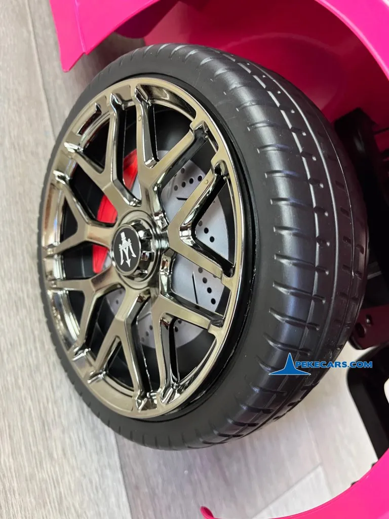 Maserati GC-Sport 12V 2.4G Rosa ruedas