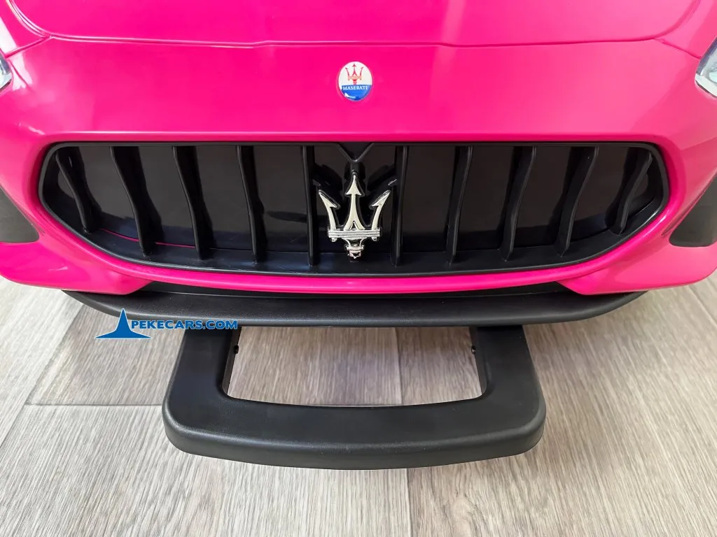 Maserati GC-Sport 12V 2.4G Rosa detalle rejilla frente