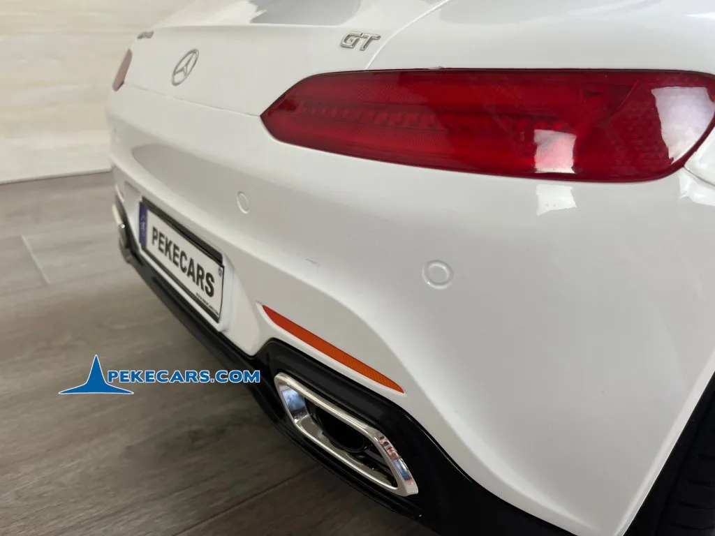Coche electrico para niños Mercedes GT 12V Blanco