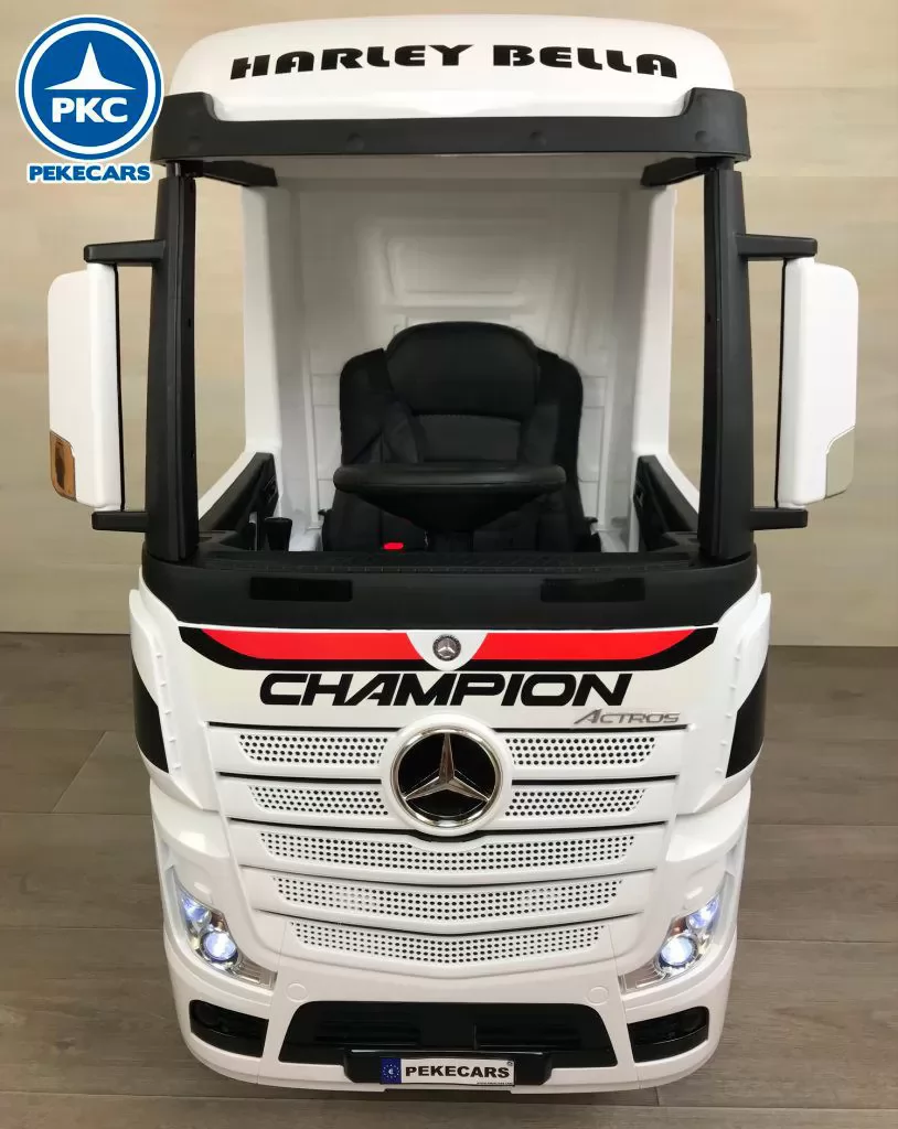 Camión Mercedes Actros Blanco vista frontal