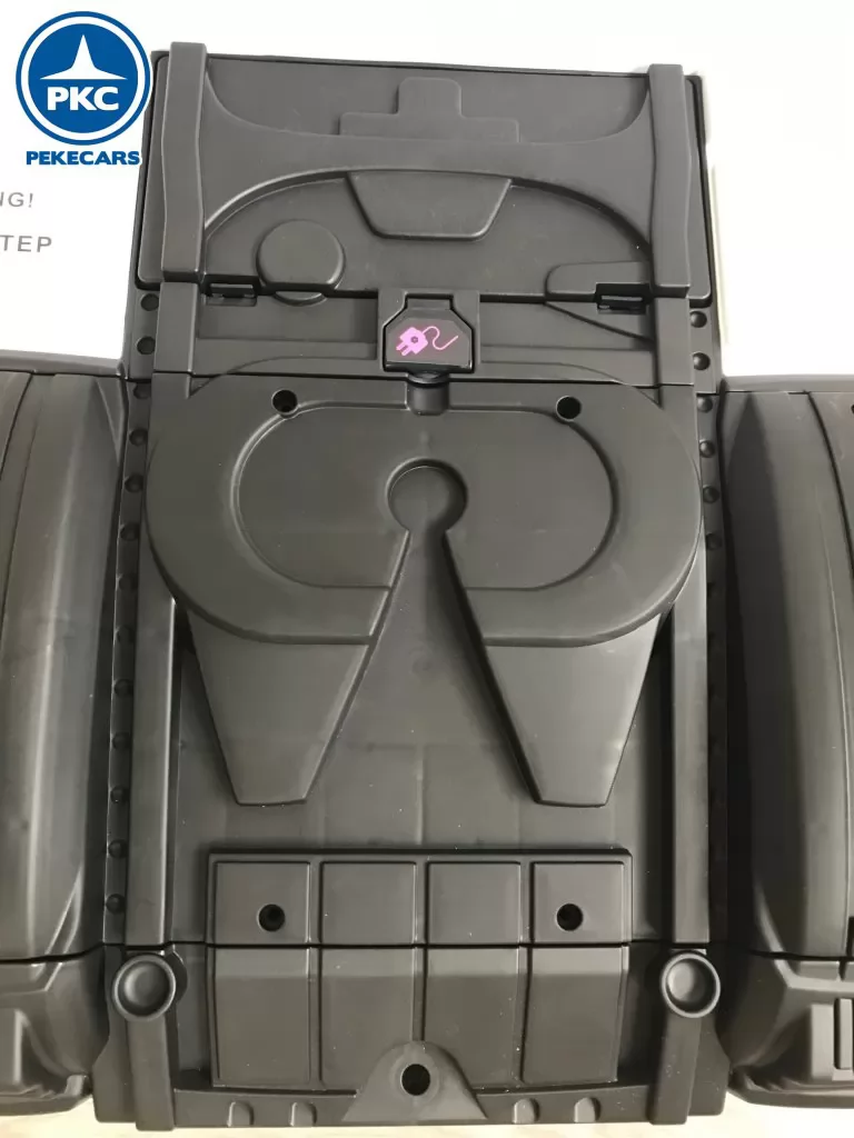 Camión Mercedes Actros Blanco vista ensamble de remolque