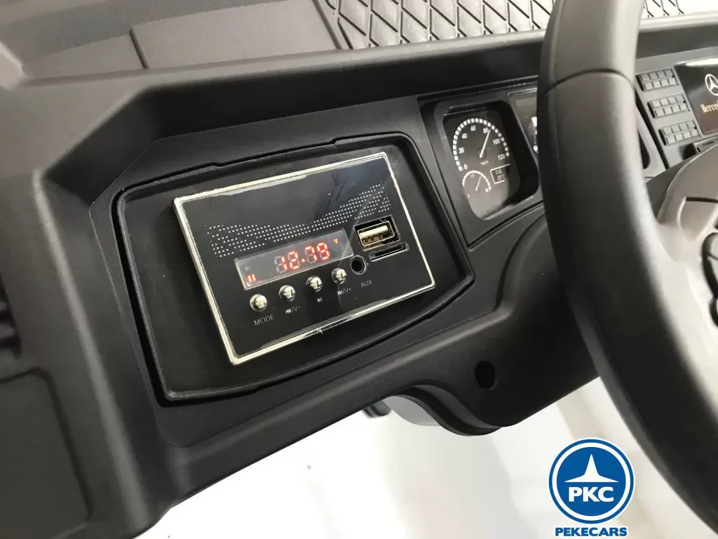 Camión Mercedes Actros Blanco vista display