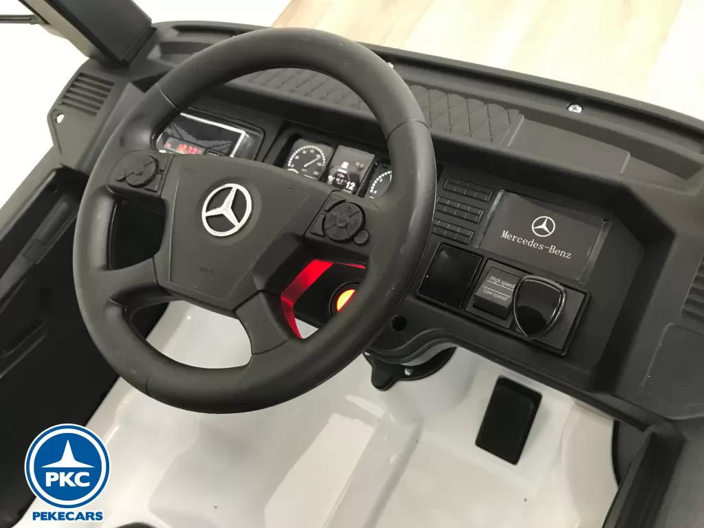 Camión Mercedes Actros Blanco vista salpicadero