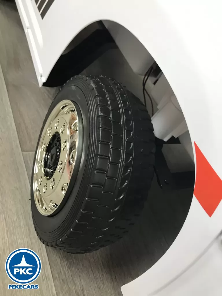 Camión Mercedes Actros Blanco vista rueda