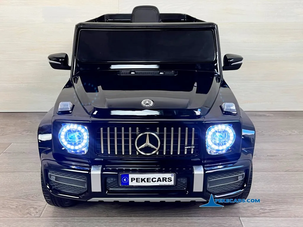 Mercedes Benz G63 AMG negro metalizado 3/4 vista frente