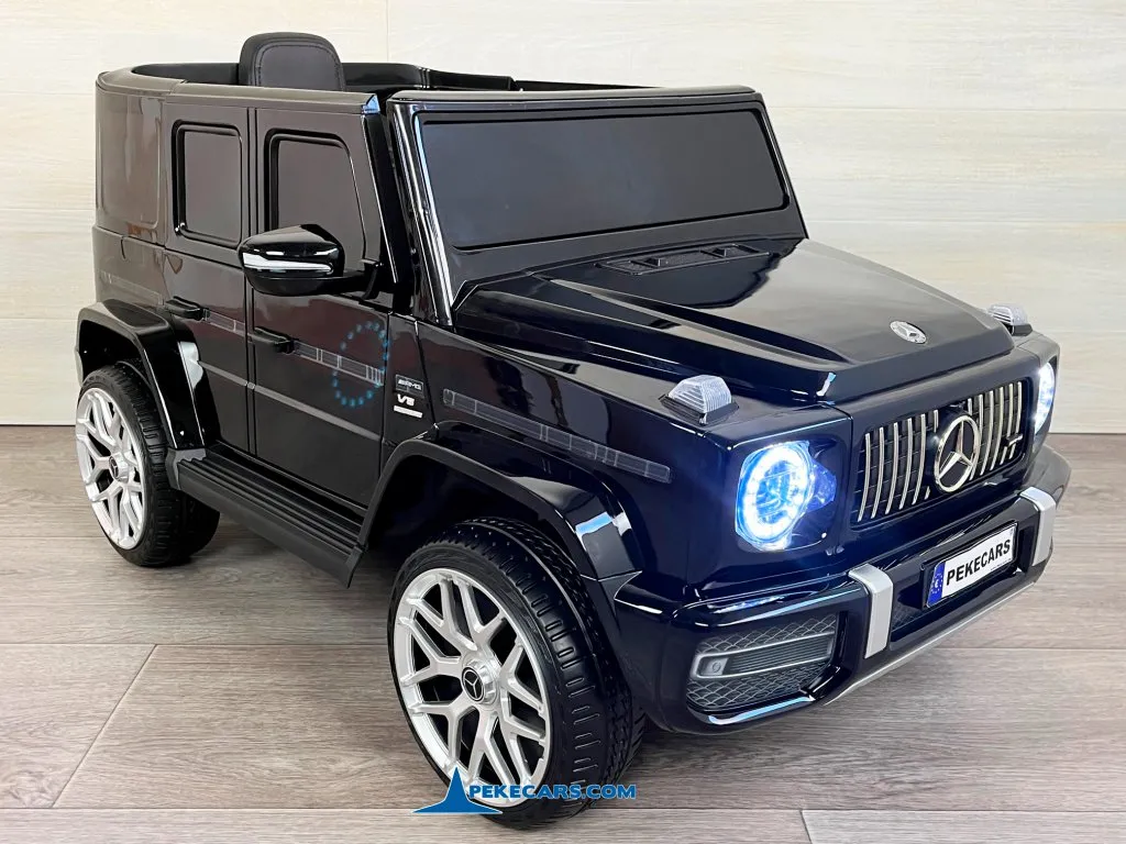 Mercedes Benz G63 AMG negro metalizado 3/4 vista izquierda