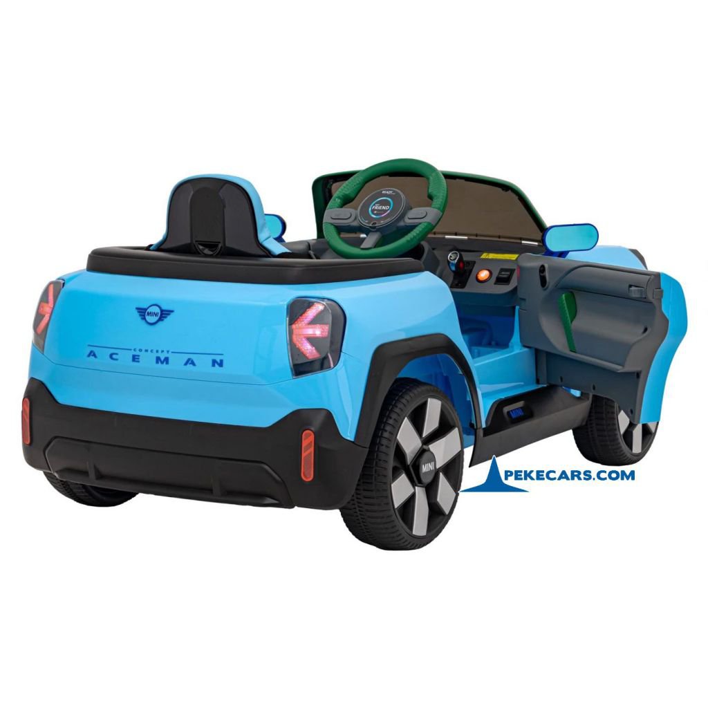 MINI ACEMAN 12V 2.4G Azul puerta
