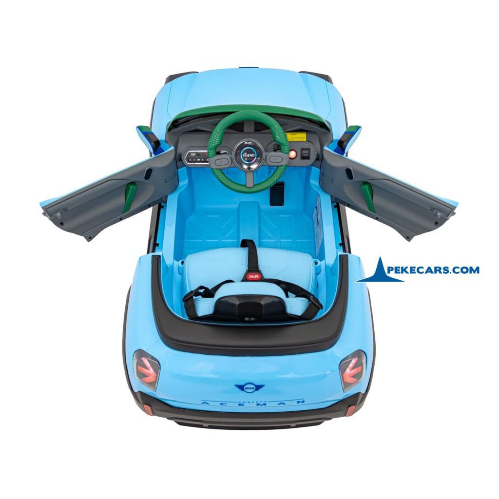 MINI ACEMAN 12V 2.4G Azul desde arriba