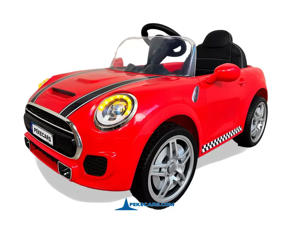 Coche electrico para niños Mini Style rojo