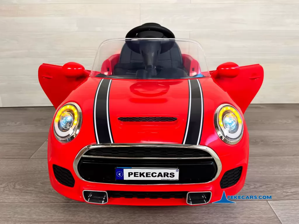 coches electricos para niños mini style rojo puertas abiertas