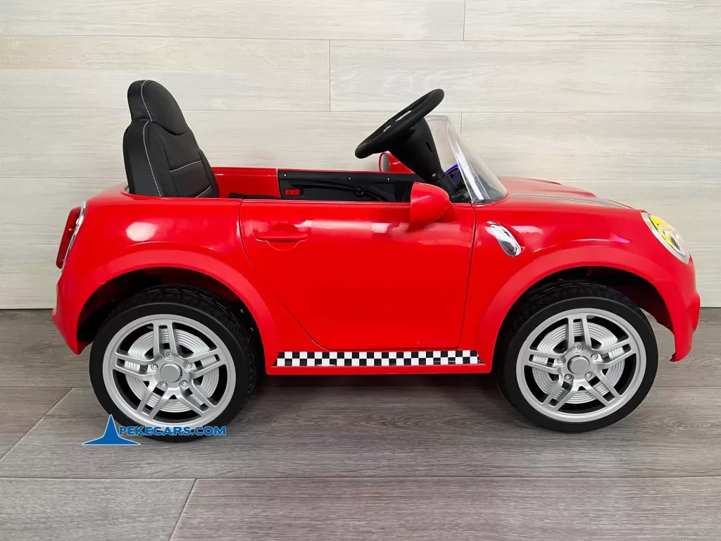 mini style rojo coches teledirigidos lateral izquierda detalle