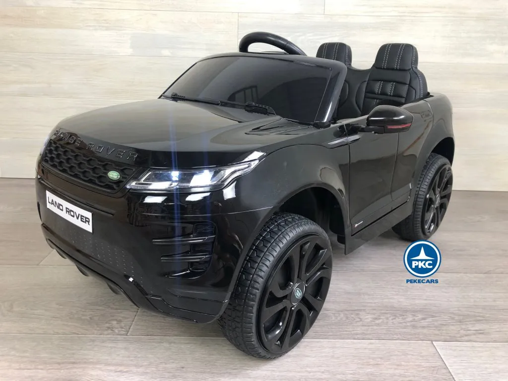 Range Rover Evoque 12V 2.4G Negro Metalizado perspectiva