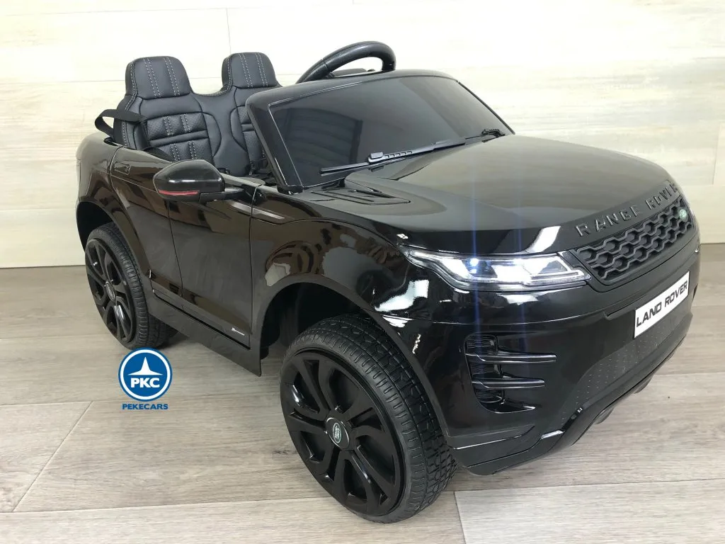 Range Rover Evoque 12V 2.4G Negro Metalizado a batería