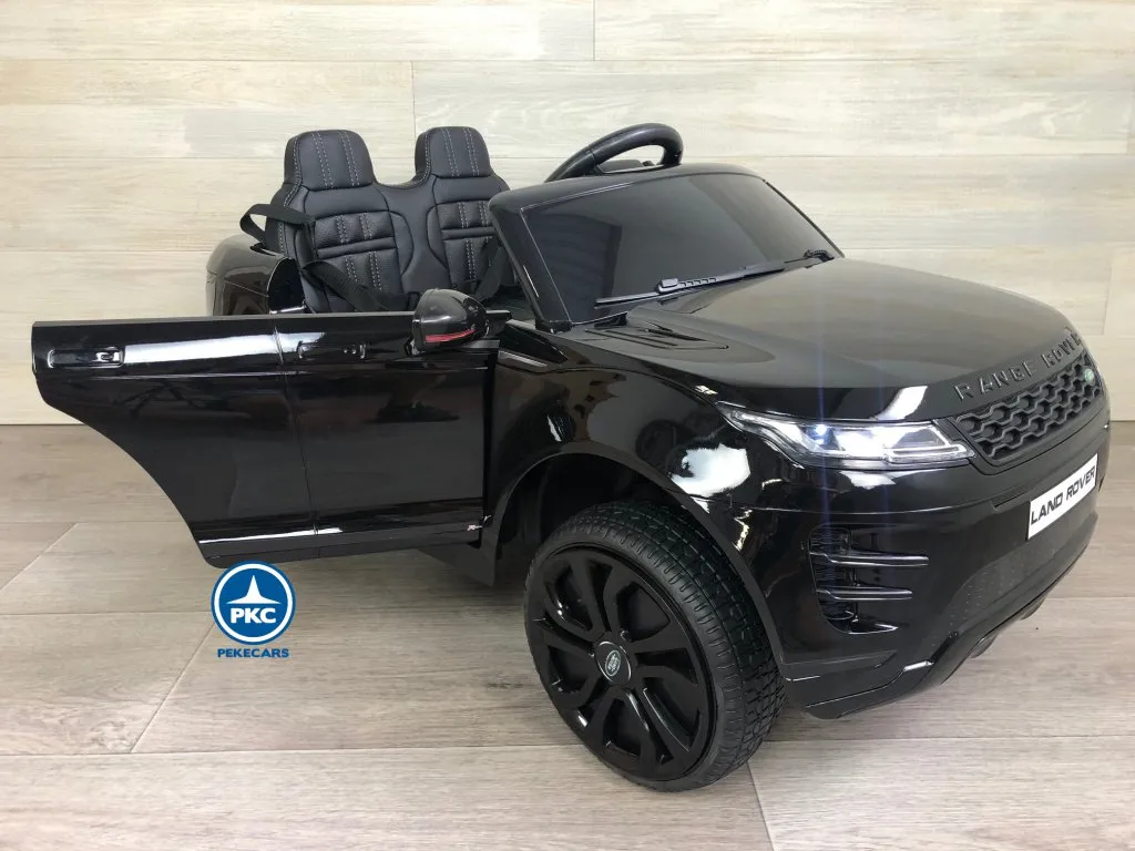 Range Rover Evoque 12V 2.4G Negro Metalizado para niños