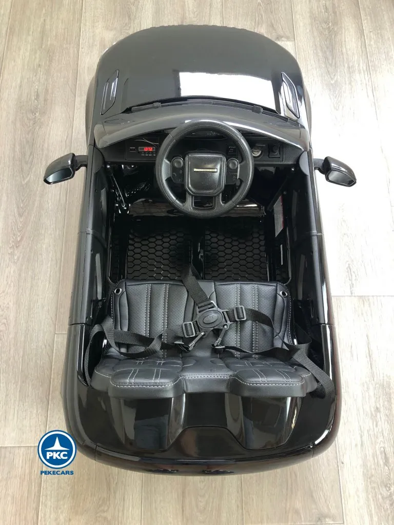 Range Rover Evoque 12V 2.4G Negro Metalizado desde arriba